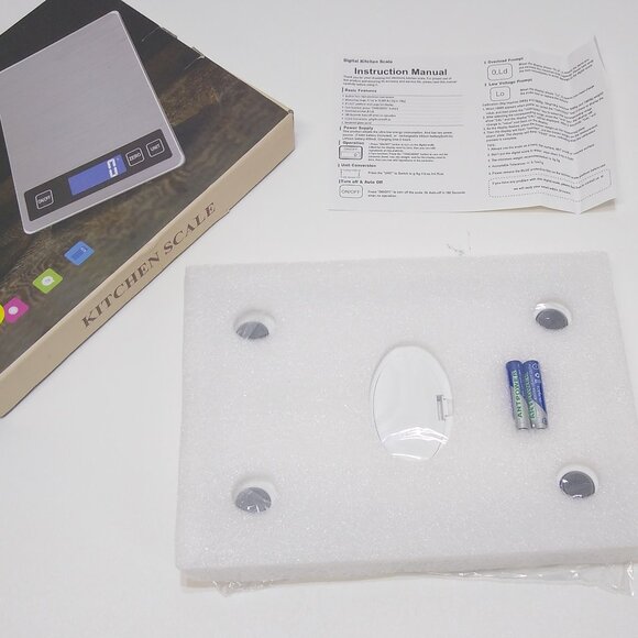 BACK KTCL Digital Food Kitchen Shipping Scale 22lb LCD Display Multifunction NIB - Picture 2 of 10